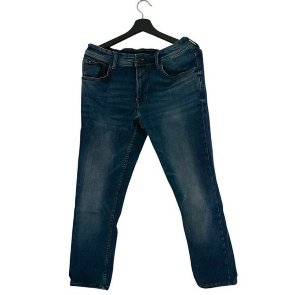 Tom Tailor Denim Culver Jeans Mens 34/32 Blue Excellent Skinny Stretch Fit